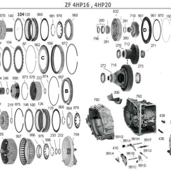 Насос акпп 4hp20