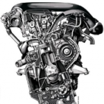 Двигатель Mercedes OM604
