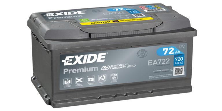 Аккумулятор exide ea722 характеристики