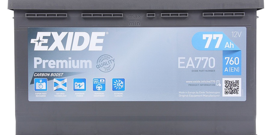 Аккумулятор Exide EA770